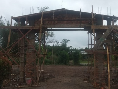 Pembangunan Gerbang Sekolah